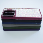 Maska Crystal Dots za iPhone 16 Pro Max ljubicasta - Slika 4
