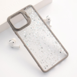 Maska Crystal Dots za Samsung A06/ A065F srebrna - Slika 6