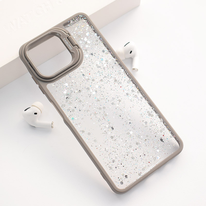 Maska Crystal Dots za Samsung A06/ A065F srebrna - Slika 6