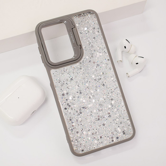 Maska Crystal Dots za Samsung A16 5G/ A166B siva - Slika 6