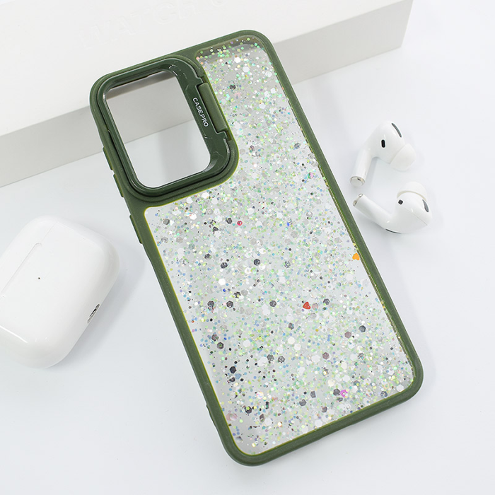 Maska Crystal Dots za Samsung A56 5G/ A566B zelena - Slika 6