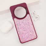 Maska Crystal Dots za Xiaomi Redmi 14C/ A4 (2025) bordo - Slika 6