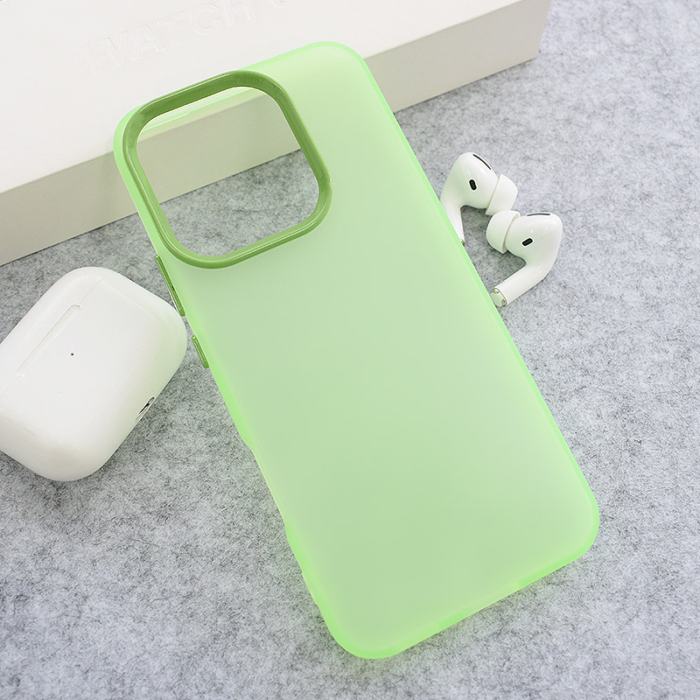 Maska Electro Glow Frame za Honor 400 Lite zelena - Slika 5