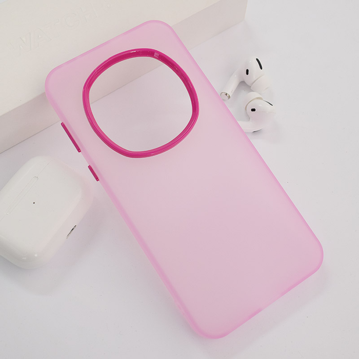 Maska Electro Glow Frame za Honor Magic 7 Pro roze - Slika 5