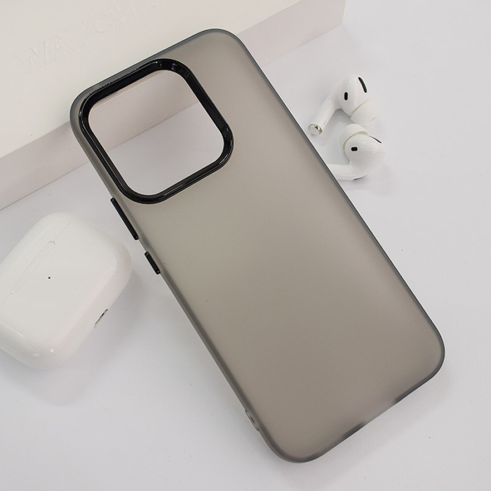 Maska Electro Glow Frame za Honor X8c crna - Slika 5