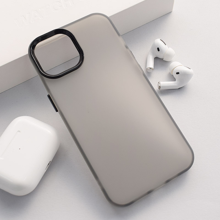 Maska Electro Glow Frame za iPhone 13 crna - Slika 5