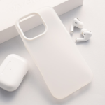 Maska Electro Glow Frame za iPhone 16 Pro bela - Slika 5