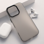 Maska Electro Glow Frame za iPhone 16 Pro crna - Slika 5