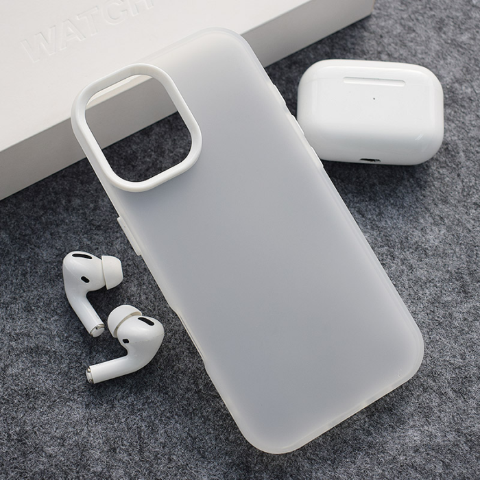 Maska Electro Glow Frame za iPhone 17 bela - Slika 5