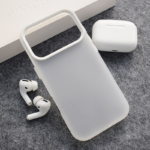 Maska Electro Glow Frame za iPhone 17 Pro Max bela - Slika 5