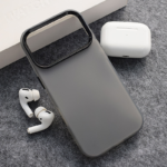 Maska Electro Glow Frame za iPhone 17 Pro Max crna - Slika 5