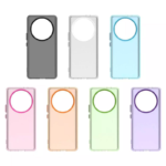 Maska Electro Glow Frame za Samsung A17 5G/ A175F bela