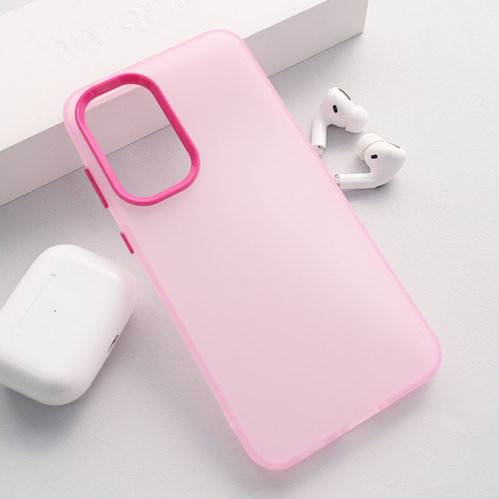 Maska Electro Glow Frame za Samsung A17 5G/ A175F roze - Slika 5