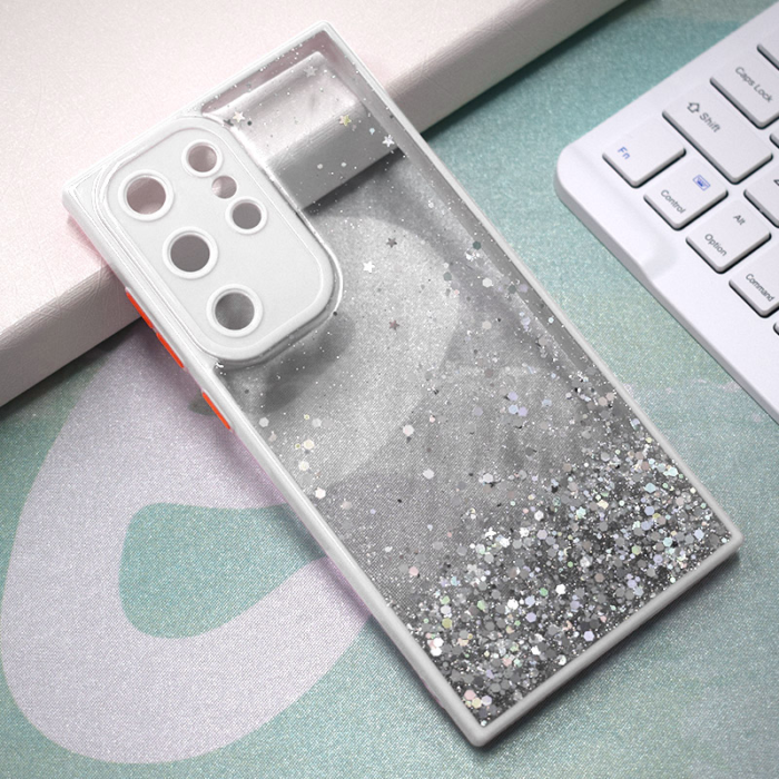 Maska Frame Glitter za Samsung S23 Ultra/ S918B bela. - Slika 6