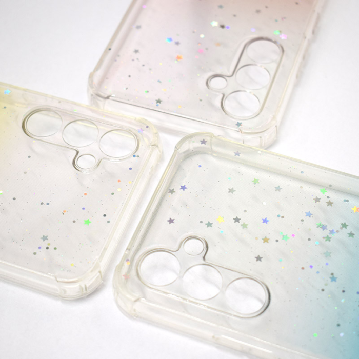 Maska Frame Glitter za Xiaomi Poco X3/ X3 NFC crna - Slika 2