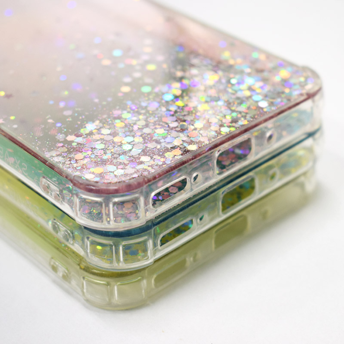 Maska Frame Glitter za Xiaomi Poco X3/ X3 NFC crna - Slika 4
