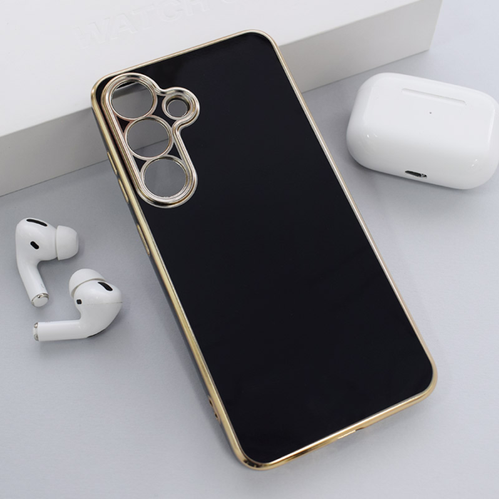 Maska Fresh Electroplated za Samsung S24/ S921B/ S25/ S931B crna - Slika 5