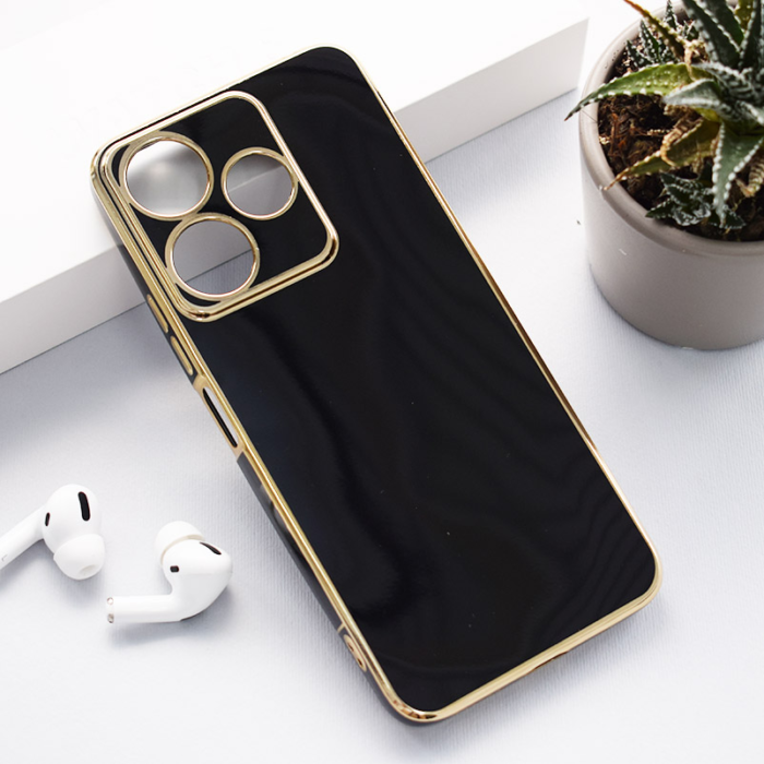 Maska Fresh Electroplated za Xiaomi Redmi 13 4G (EU) crna - Slika 5