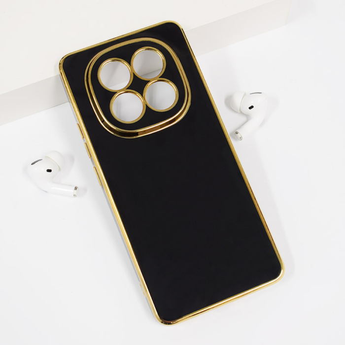 Maska Fresh Electroplated za Xiaomi Redmi Note 14 Pro Plus 5G crna - Slika 5