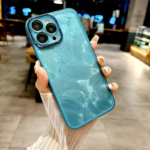 Maska Glitter Feather za iPhone 15 Pro Max crna - Slika 2