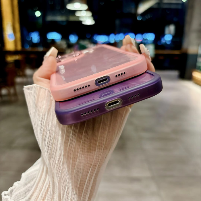 Maska Glitter Feather za iPhone 16 Pro crna - Slika 3