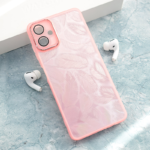 Maska Glitter Feather za Samsung A06/ A065F roze