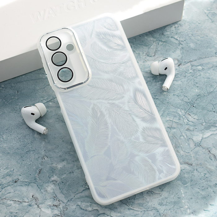 Maska Glitter Feather za Samsung S25/ S931B bela - Slika 5