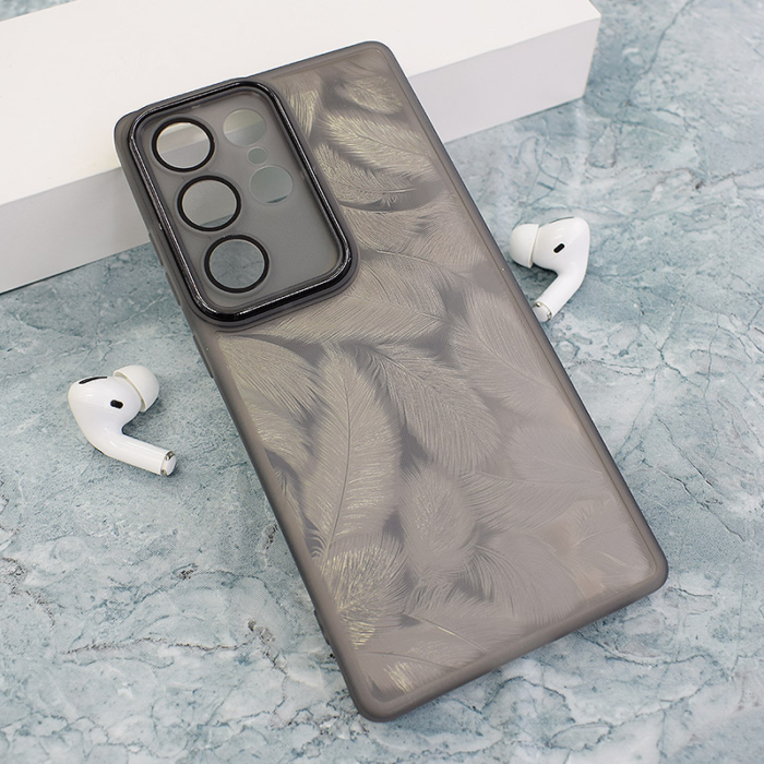 Maska Glitter Feather za Samsung S25 Ultra/ S938B crna - Slika 5