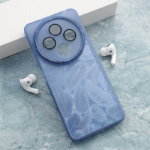 Maska Glitter Feather za Xiaomi Redmi 14C/ A4 (2024) plava