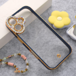 Maska Luxury Crystal Clear za iPhone 17 plava - Slika 3