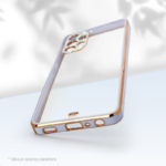 Maska Luxury Crystal Clear za iPhone 17 Pro plava - Slika 2