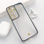 Maska Luxury Crystal Clear za Samsung S25/ S931B plava