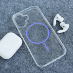 Maska Mag Case Clear Slim za iPhone 16  ljubicasta