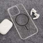 Maska Mag Case Clear Slim za iPhone 16 Pro crna