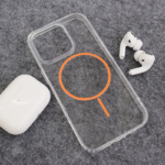 Maska Mag Case Clear Slim za iPhone 16 Pro Max narandzasta