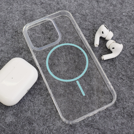 Maska Mag Case Clear Slim za iPhone 16 Pro plava