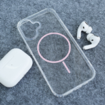 Maska Mag Case Clear Slim za iPhone 16 roze