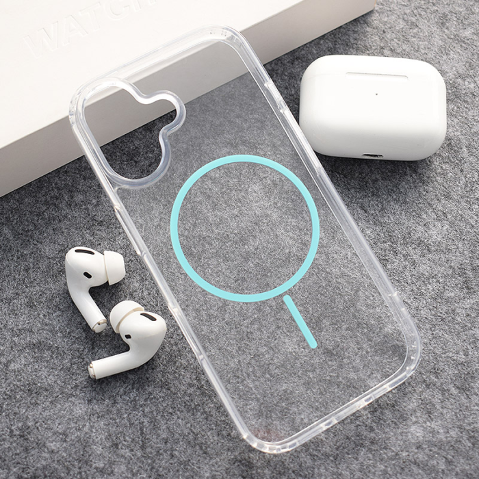 Maska Mag Case Clear Slim za iPhone 17 plava - Slika 3