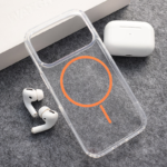 Maska Mag Case Clear Slim za iPhone 17 Pro narandzasta - Slika 3