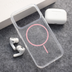 Maska Mag Case Clear Slim za iPhone 17 Pro roze - Slika 3
