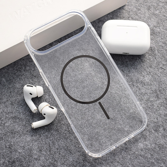 Maska Mag Case Clear Slim za iPhone Air crna - Slika 3