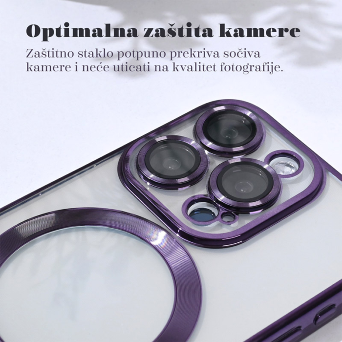 Maska Mag Case Electro za iPhone 17 Pro Max crna - Slika 2