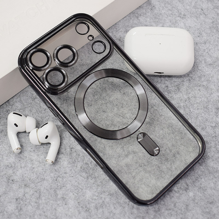 Maska Mag Case Electro za iPhone 17 Pro Max crna - Slika 4