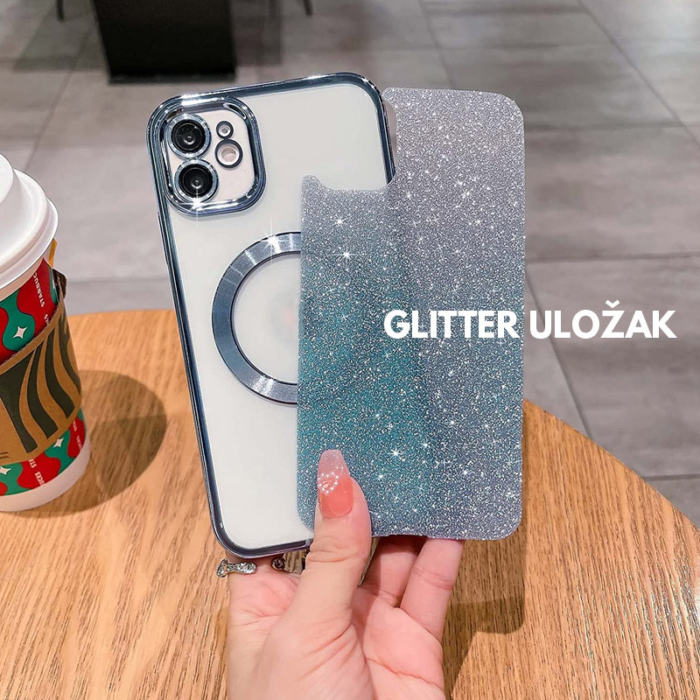 Maska Mag Case Electroplated za iPhone 16 Pro Max plava - Slika 8