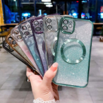 Maska Mag Case Electroplated za iPhone 17 ljubicasta - Slika 7