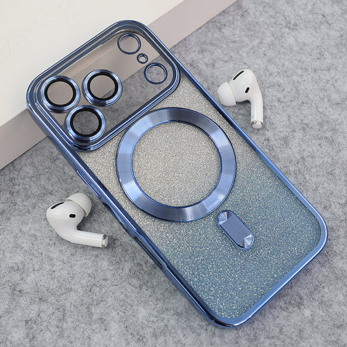 Maska Mag Case Electroplated za iPhone 17 Pro plava - Slika 8
