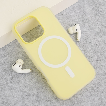 Maska Mag Case Flashy za iPhone 16 Pro zuta