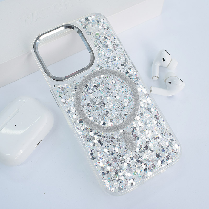 Maska Mag Case Glue za iPhone 16 Pro bela - Slika 6