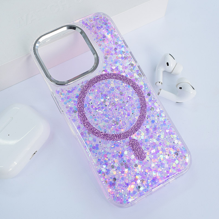 Maska Mag Case Glue za iPhone 16 Pro ljubicasta - Slika 6