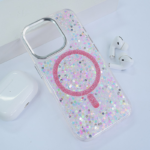 Maska Mag Case Glue za iPhone 16 Pro Max svetlo roze - Slika 6